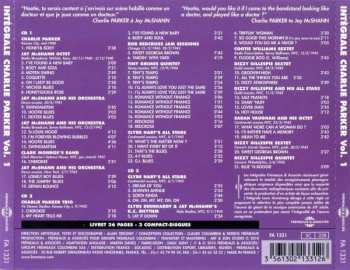 3CD Charlie Parker: Intégrale Charlie Parker Vol. 1 "Groovin' High" 1940 - 1945