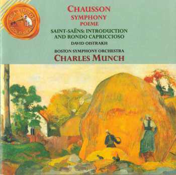 CD David Oistrach: Chausson: Symphony, Poeme • Saint-Saëns: Introduction And Rondo Capriccioso