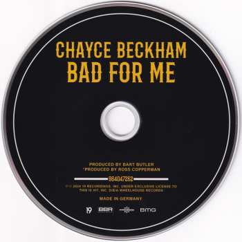 CD Chayce Beckham: Bad For Me