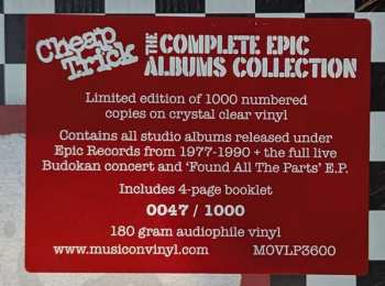 14LP/Coffret Cheap Trick: The Complete Epic Albums Collection CLR | LTD | NUM