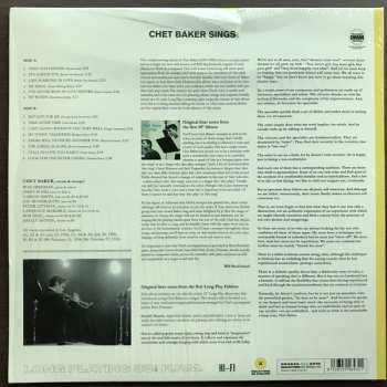 LP Chet Baker: Chet Baker Sings LTD | CLR