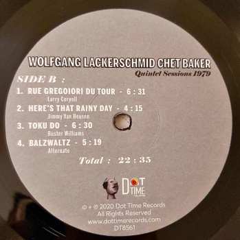 LP Chet Baker: Quintet Sessions 1979 LTD | NUM
