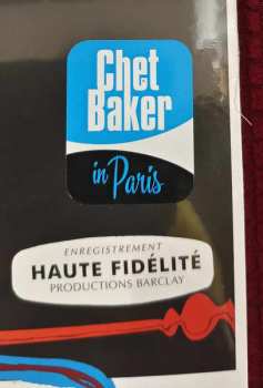 LP Chet Baker Quartet: Chet Baker Quartet