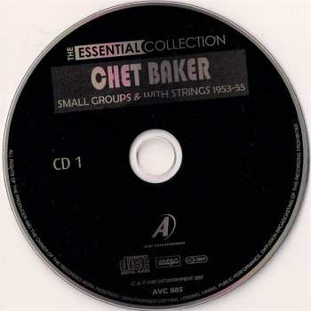 CD Chet Baker: The Essential Collection - Small Groups & With Strings 1953-55