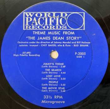CD Chet Baker: Theme Music From "The James Dean Story"