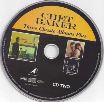 2CD Chet Baker: Three Classic Albums Plus