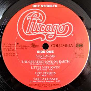 LP Chicago: Hot Streets