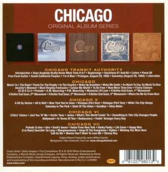 5CD/Coffret Chicago: Original Album Series