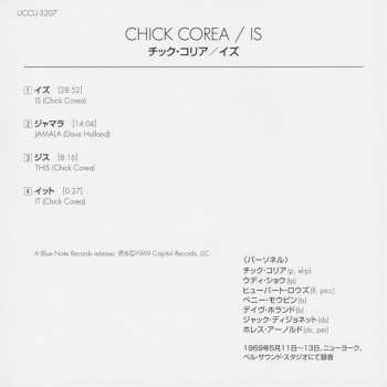 CD Chick Corea: Is