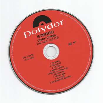 CD Chick Corea: The Mad Hatter