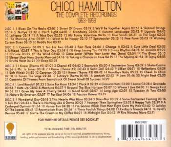 5CD/Coffret Chico Hamilton: The Complete Recordings 1953-1958