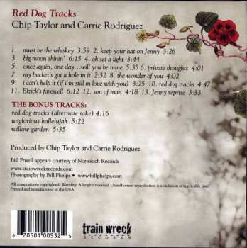 CD Chip Taylor: Red Dog Tracks