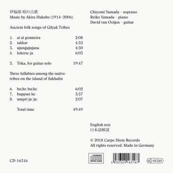 CD Akira Ifukube: Gilyak Songs
