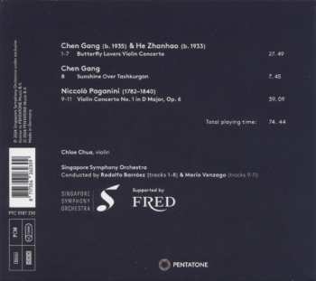 CD Niccolò Paganini: Butterfly Lovers & Paganini