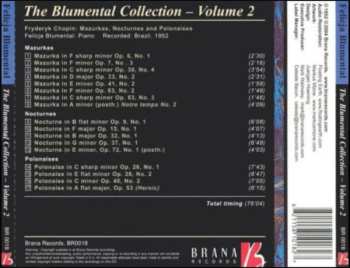 CD Frédéric Chopin: The Blumental Collection - Volume 2 LTD