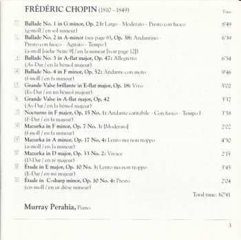 CD Frédéric Chopin: 4 Ballades