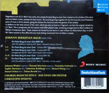 CD Johann Sebastian Bach: Ein Feste Burg Ist Unser Gott