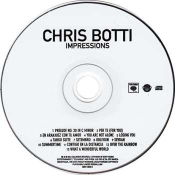 CD Chris Botti: Impressions