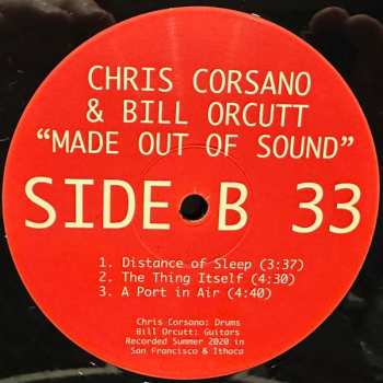 LP Chris Corsano: Made Out Of Sound