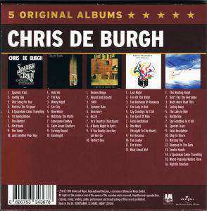 5CD/Coffret Chris de Burgh: 5 Original Albums