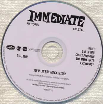 2CD Chris Farlowe: Out Of Time - The Immediate Anthology