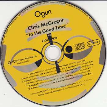 CD Chris McGregor: In His Good Time
