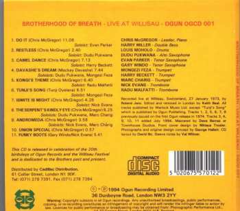 CD Chris McGregor's Brotherhood Of Breath: Live At Willisau