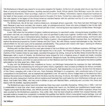 CD Chris McGregor's Brotherhood Of Breath: Live At Willisau