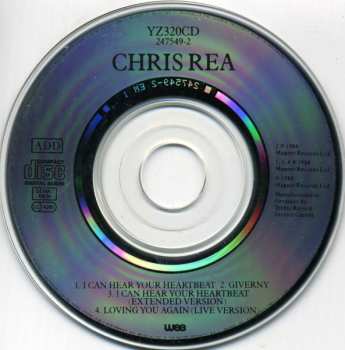 CD Chris Rea: I Can Hear Your Heartbeat