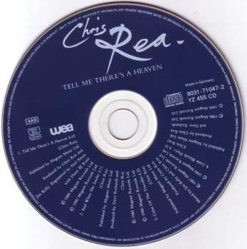 CD Chris Rea: Tell Me There's A Heaven