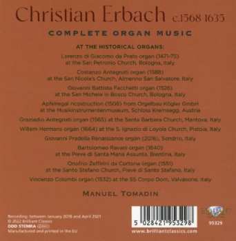 9CD/Coffret Manuel Tomadin: Complete Organ Music