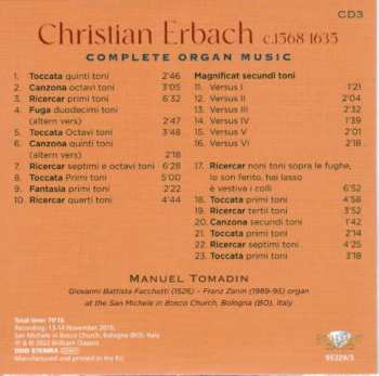 9CD/Coffret Manuel Tomadin: Complete Organ Music