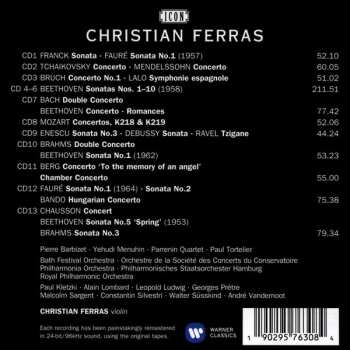 13CD/Coffret Christian Ferras: The Complete HMV & Telefunken Recordings