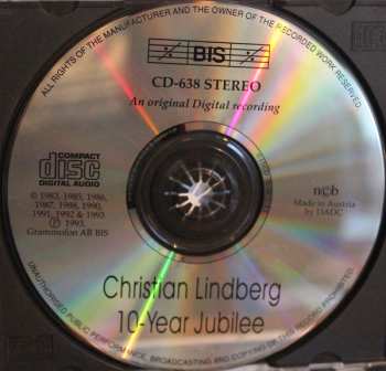 CD Christian Lindberg: 10-Year Jubilee