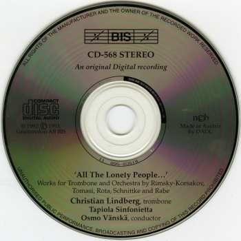 CD Tapiola Sinfonietta: 'All The Lonely People'