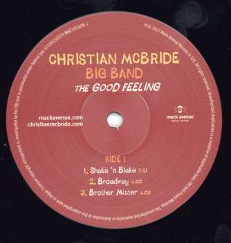 2LP Christian McBride Big Band: The Good Feeling