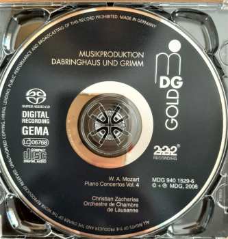 SACD Orchestre De Chambre De Lausanne: Mozart Pianoconcertos Vol.4