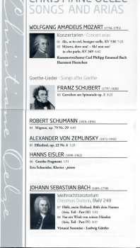 CD Christiane Oelze: Songs And Arias Bach Mozart Wolf Debussy