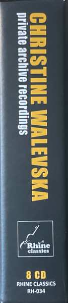 8CD/Coffret Christine Walevska: The Beauty & The Bow (Private Archive Recordings)