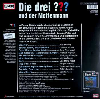 2LP Christoph Dittert: Die Drei ??? 206 - Und Der Mottenmann LTD