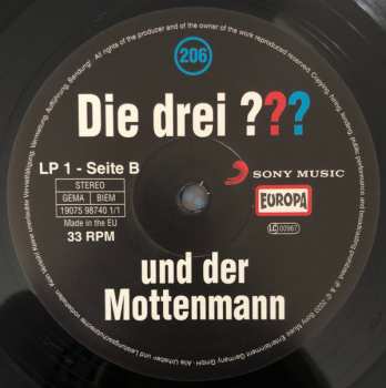 2LP Christoph Dittert: Die Drei ??? 206 - Und Der Mottenmann LTD