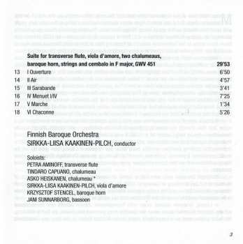 CD Christoph Graupner: Orchestral Suites