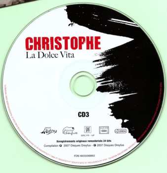 3CD/Coffret Christophe: La Dolce Vita
