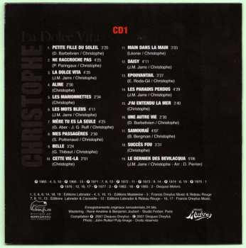 3CD/Coffret Christophe: La Dolce Vita
