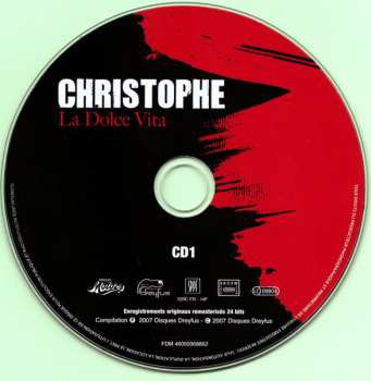 3CD/Coffret Christophe: La Dolce Vita