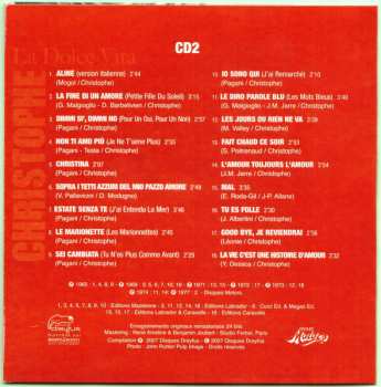 3CD/Coffret Christophe: La Dolce Vita