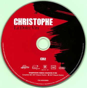 3CD/Coffret Christophe: La Dolce Vita