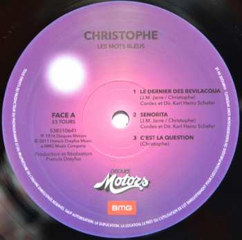 LP Christophe: Les Mots Bleus