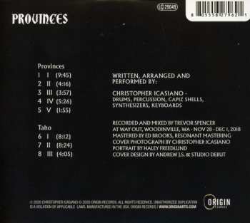 CD Chris Icasiano: Provinces
