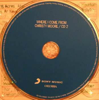3CD Christy Moore: Where I Come From